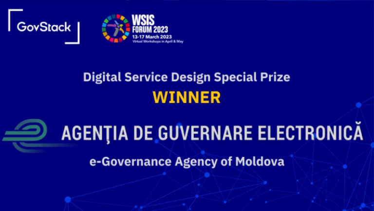 WSIS Digital Service Design Special Prize Winner: Front-Office Digitization (FOD), Moldova
